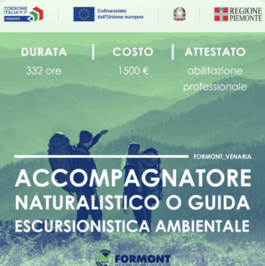 ACCOMPAGNATORE NATURALISTICO O GUIDA ESCURSIONISTICA AMBIENTALE A PAGAMENTO 2025/26