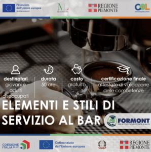 Elementi e stili di servizio al bar