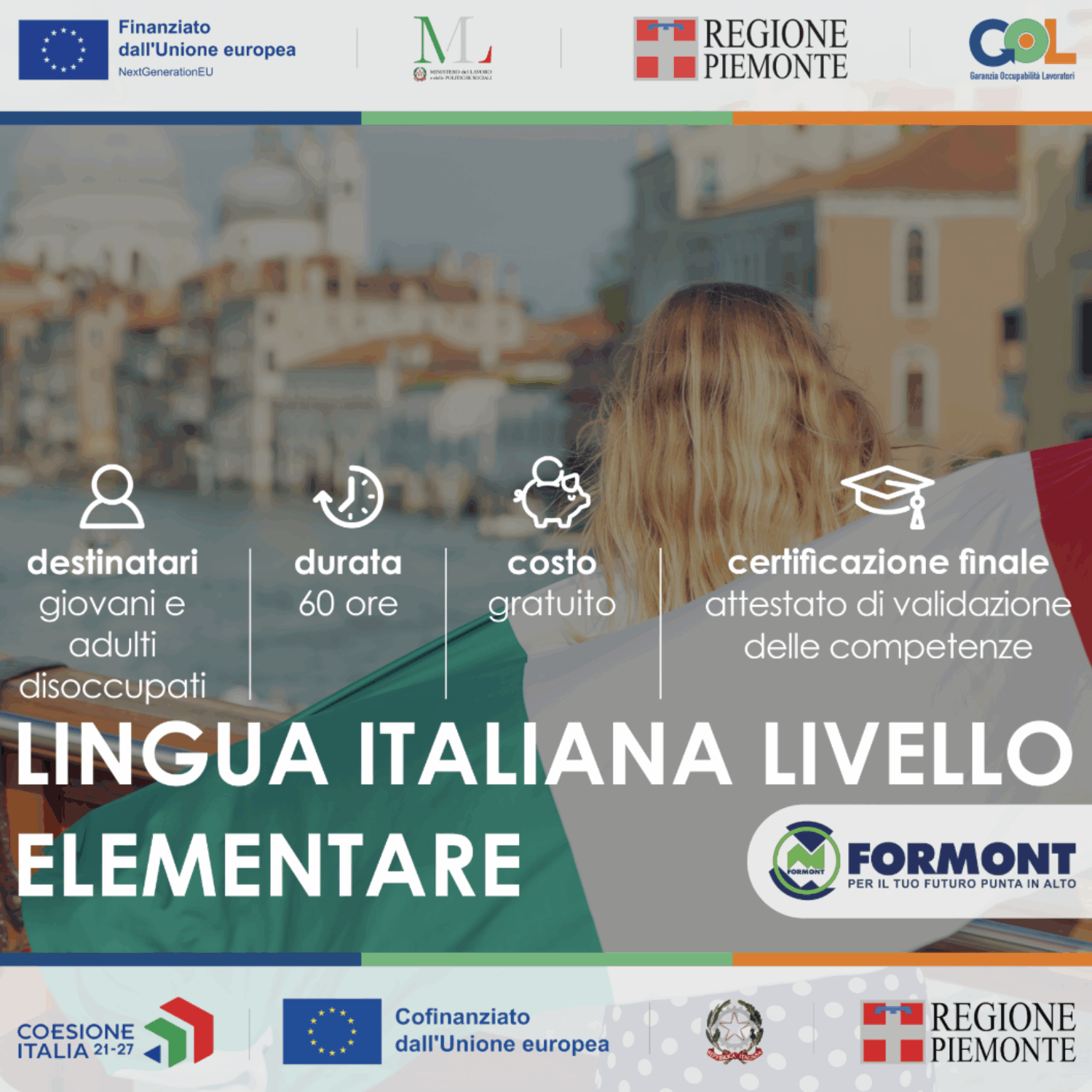 LINGUA ITALIANA L2 – Livello ELEMENTARE (A2) GOL