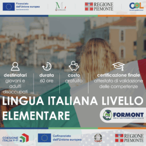 LINGUA ITALIANA L2 – Livello ELEMENTARE (A2) GOL