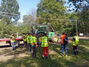 UF F5: LAVORO E IMPIEGO IN SICUREZZA DELLE ATTREZZATURE NELLE OPERAZIONI DI ESBOSCO Sviluppo Rurale del Piemonte 2023-2027