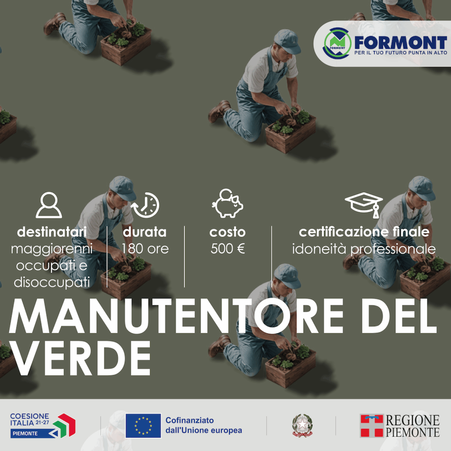 MANUTENTORE DEL VERDE (per occupati)